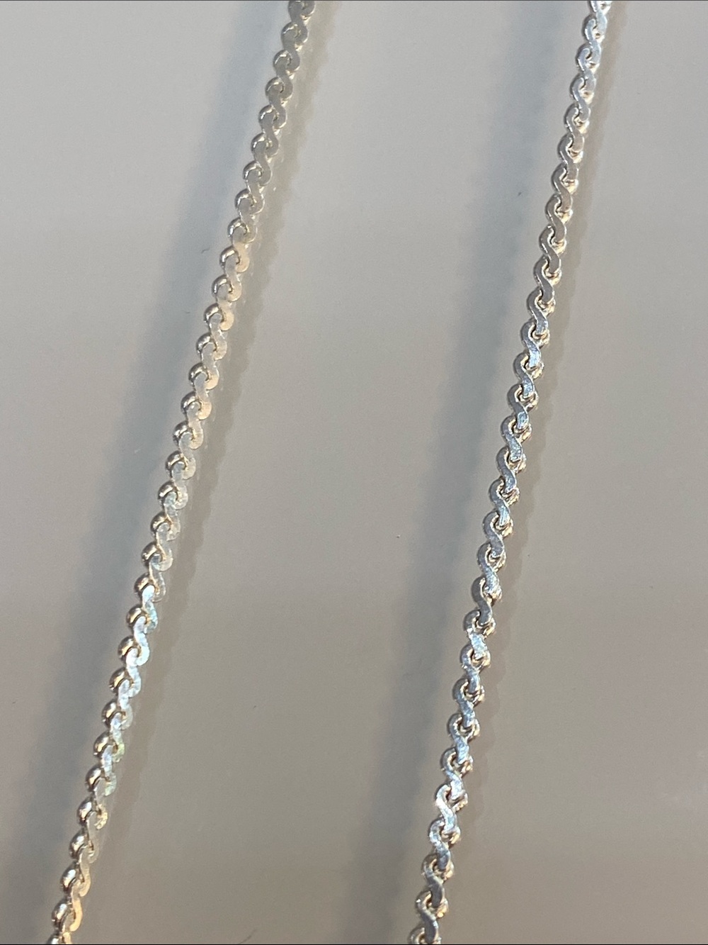 Gold electroplated chain